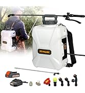 Brushless Cordless Tiller Cultivator Compatible with Makita 18V Battery (Tool Only), Electric Rot...