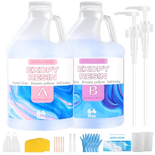 No Yellowing No Bubble Self Leveling Resin Epoxica Easy Mix 1:1