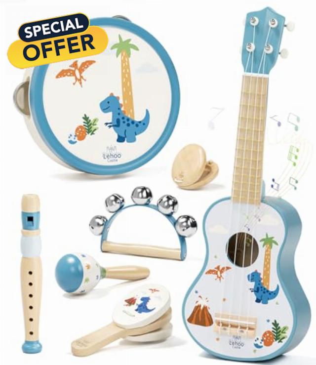 Lehoo Castle Kids Guitar Set