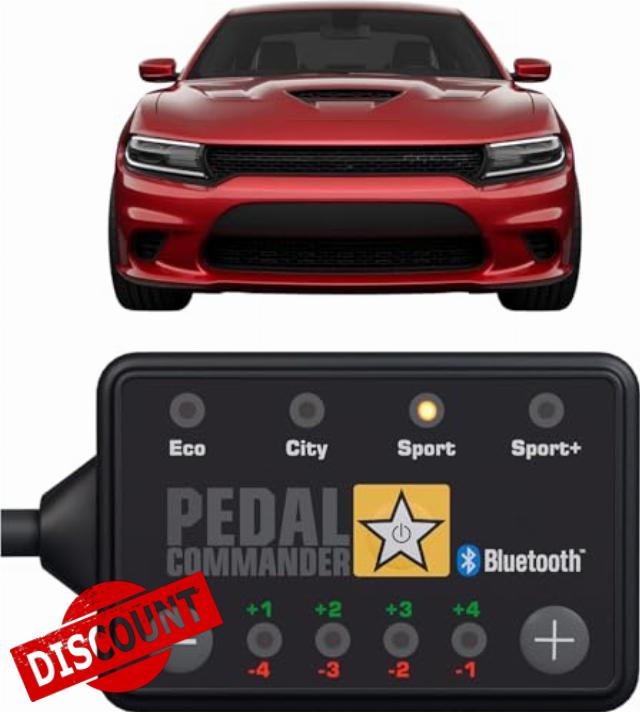 PEDAL COMMANDER for Dodge Charger 2007-2024 Throttle Response Controller - Anti-Theft