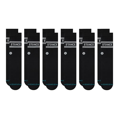 Stance Vital Crew Sock 6-Pack for Men and Wome