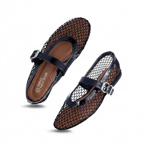 EMMA NEW YORK Mesh Ballet Flats for Women