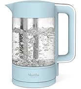 Martha Stewart 2 Slice Long Slot Toaster, Extra Wide for Sourdough & Bagels, 10 Setting Shade Con...