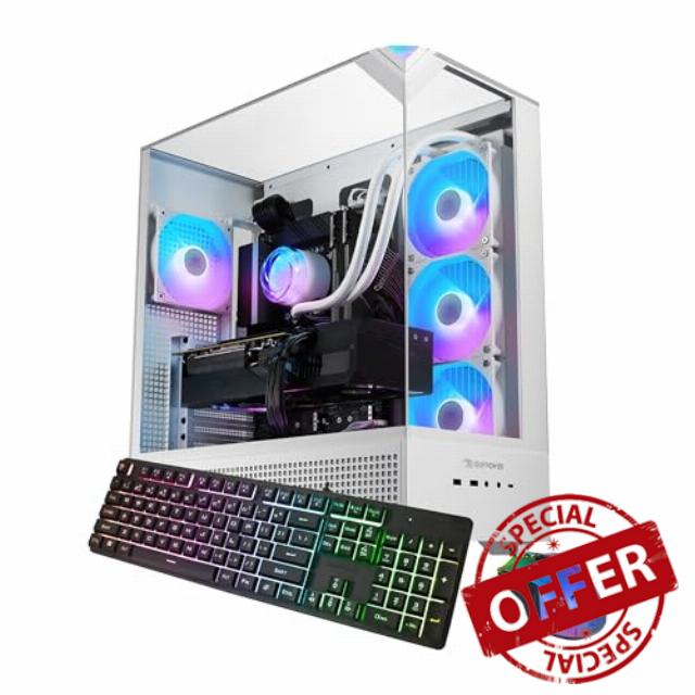 iBUYPOWER Element Gaming PC Desktop Computer AMD Ryzen 9 7900X CPU