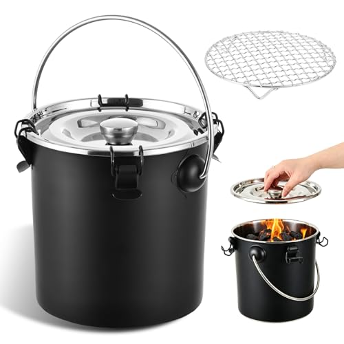 Heavy Duty Stainless Steel with Lockable Lid