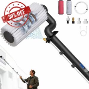 79'' Electric Car Wash Brush with Long Handle