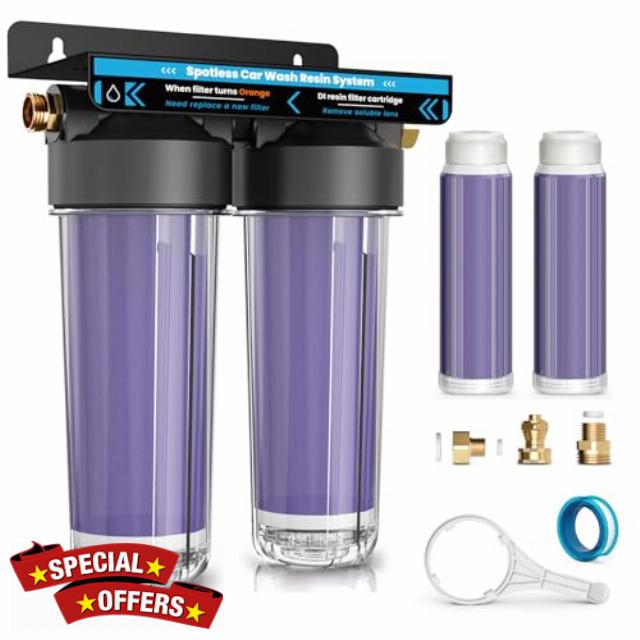 Spotless & Deionized Water System for Car Wash