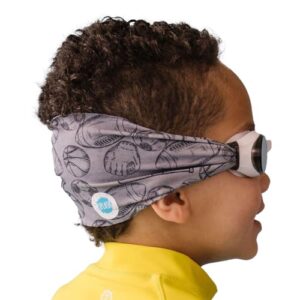 Splash Place SWIM GOGGLES with Fabric Strap - Adult & Kids Swim Goggles - Around The World Theme