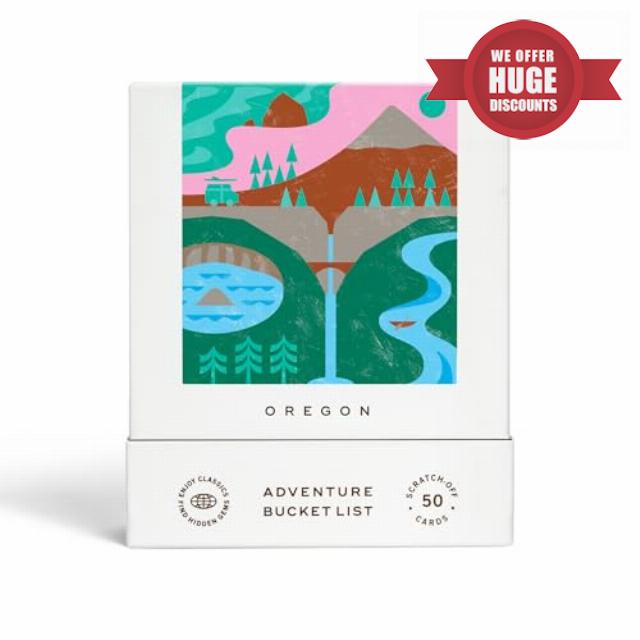 Reach International Outfitters Oregon Adventure Bucket List: 50 Scratch-Off Cards for Outdoor Activities
