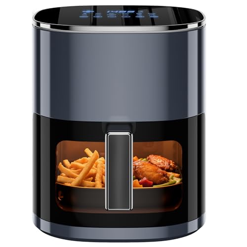 Digital Preset Airfryer with Visible Window