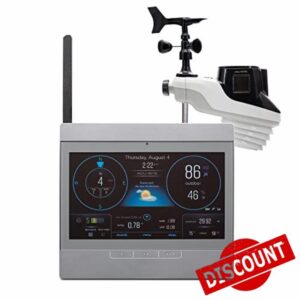 AcuRite Atlas Weather Station with Gray High-Definition Display for Temperature