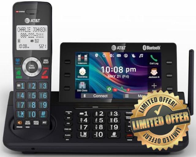 AT&T DECT 6.0 Cordless Home and Business Phone with Answering Machine