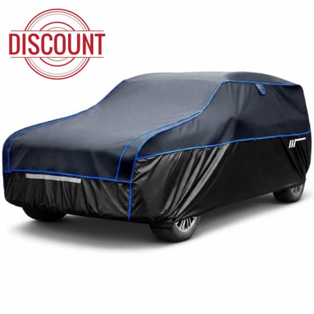 JOYTUTUS Hail Protector Car Cover for SUV (192-201 inch)