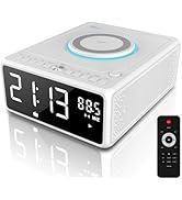 G Keni Portable CD and Cassette Player Boombox Combo, Casette Tape Recorder with Remote, AM FM Ra...