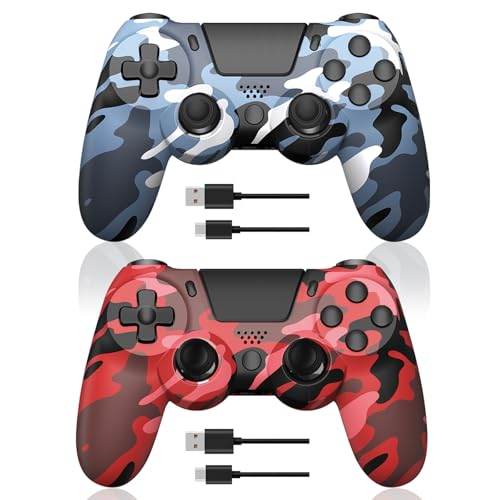 Camouflage Red & Blue