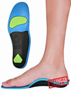 Children's Memory Foam Starry Shield Arch Support Insole for Comfort