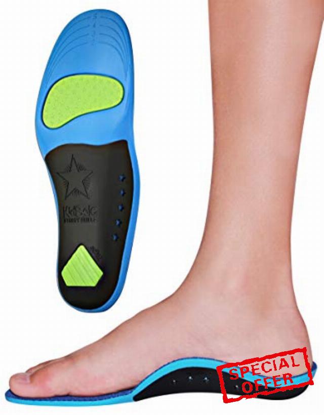 Children's Memory Foam Starry Shield Arch Support Insole for Comfort