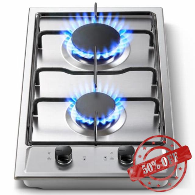Gas Cooktop 2 Burner