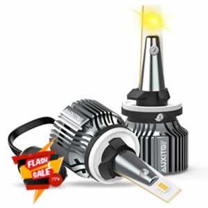 AUXITO 880/899/893 LED Fog Light Bulbs 3000K Golden Yellow 18000LM
