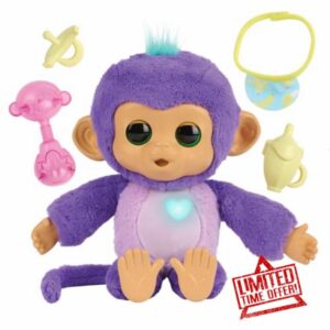 Fingerlings Care ‘n’ Cuddles Interactive Baby Monkey