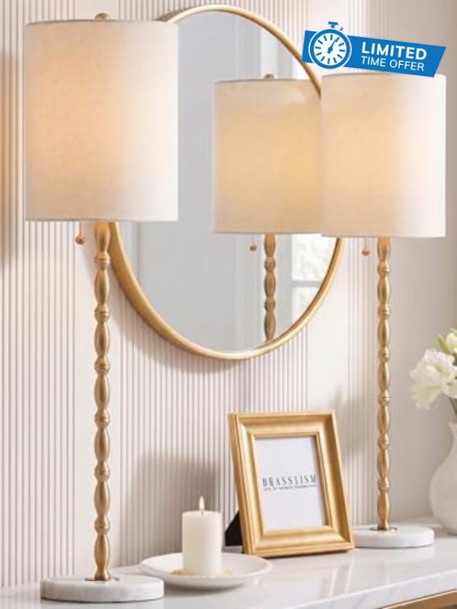 Buffet Lamps Set of 2