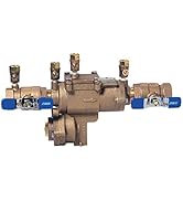 Febco 765 Series 1/2" Bronze Pressure Vacuum Breaker Backflow Preventer, Quarter Turn Shutoff, NP...