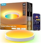 Govee Ceiling Light Ultra 21 Inch, 5000LM Smart Flush Mount Ceiling Light Fixture, Compatible wit...