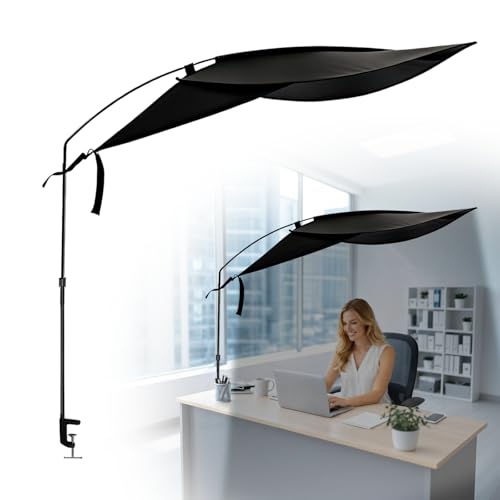 Adjustable Cubicle Shade for Desks