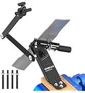 SporGain Lawn Mower Blade Sharpener and Balancer, 15°-45° Adjustable Mower Blade Sharpening Tool ...