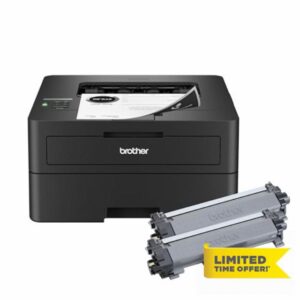 Brother HL-L2460DWW XL Wireless Compact Monochrome Printer with Duplex Copy & Scan
