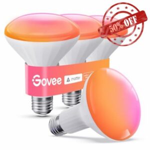 Govee BR30 Smart Light Bulbs