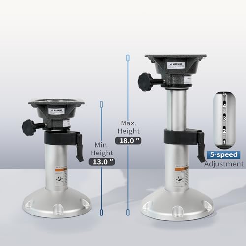 Aluminum Adjustable Height Locking 13-18 Inches