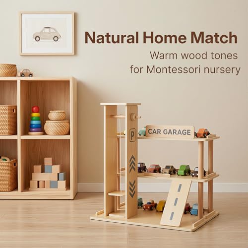 Model Toy Cars Storage Organizer for Kids 3+