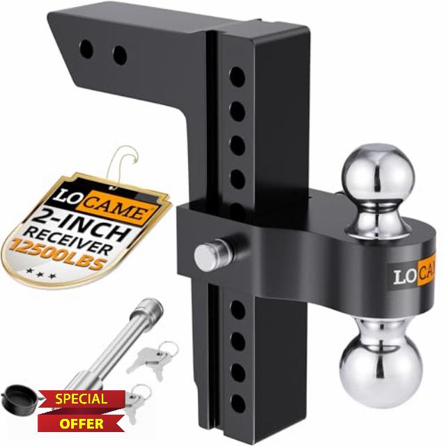 LOCAME Adjustable Trailer Hitch