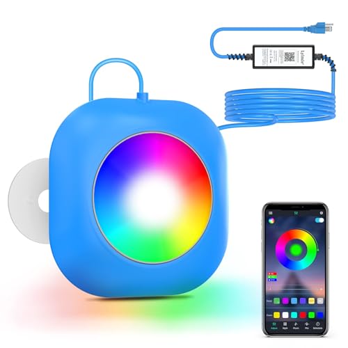 20W Smart RGB Magnetic Underwater Lights with Timer