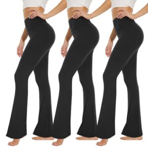 High Waisted Leggings for Women - Soft Athletic Tummy Control Yoga Pants for Cycling Dance Tights