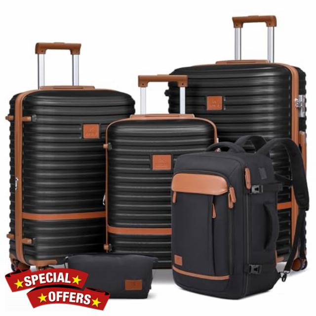 Joyway Expandable Luggage Sets 5 Piece