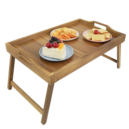 Large Breakfast Tray with Folding Legs