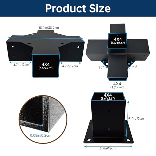 Used as The Middle Support of Large Awnings