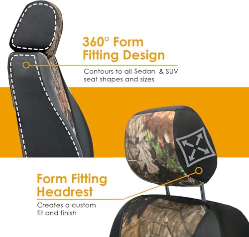 Built-in Molle Style Organizer; Semi-Custom Fit; 2pcs