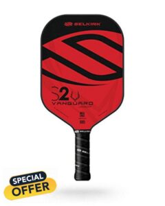 Selkirk Sport Vanguard Hybrid Pickleball Paddle | Carbon Fiber Pickleball Paddle with a Polypropylene X5 Core | Pickleball Rackets
