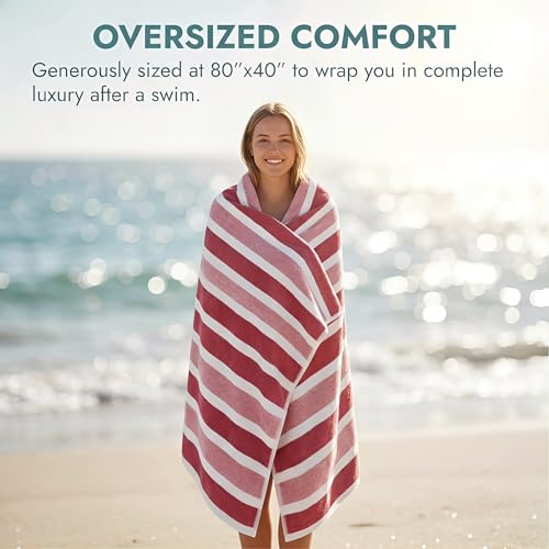 Soft Fluffy Absorbent Quick Dry Swim Towels for Adult Fully Wrapped