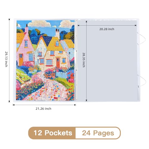 Portable Puzzles Organizer Accessory