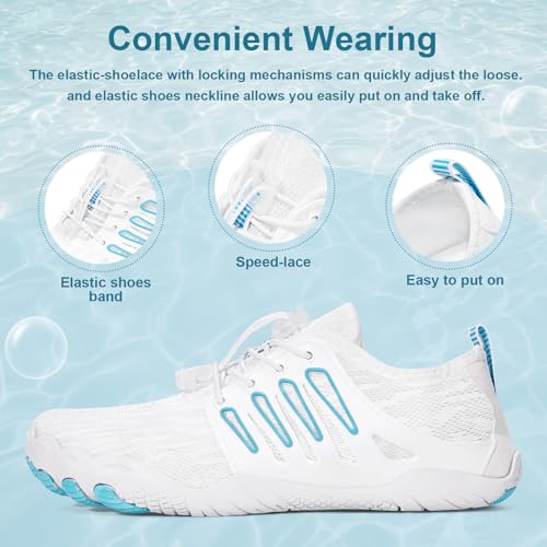 Non-Slip Lightweight Aqua Shoe for Pool Hiking Walking Kayaking Diving Surfing