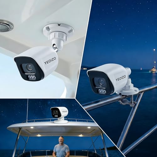 Full Color Night Vision Security Camera for Yacht