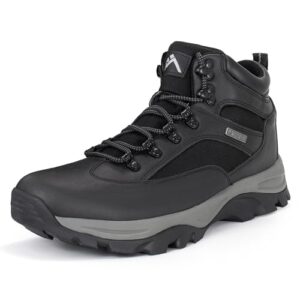 CC-Los Men's Waterproof Hiking Boots Outdoor Boot Relaxed Fit Lightweigh