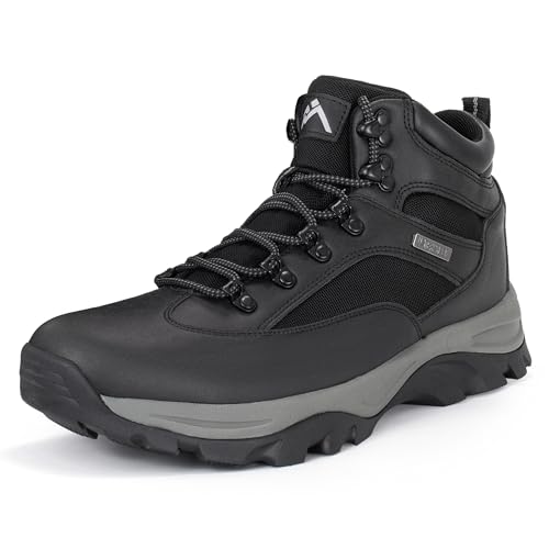 CC-Los Men's Waterproof Hiking Boots Outdoor Boot Relaxed Fit Lightweigh
