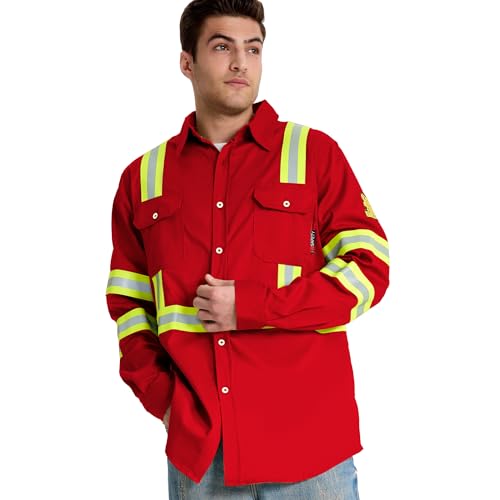 SRsafety Hi Vis FR Shirts for Men