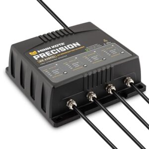 Minn Kota Precision MK-440PCL On-Board Marine Battery Charger – 4 Banks