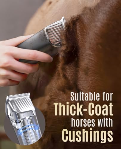 Low Noise Horse Trimmer Shaver Kit for Matted Long Hair